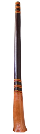Painted Didgeridoo with a wide bell end