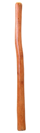 Natural finish didgeridoo with a straight bell end